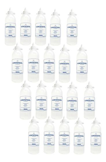 Imagem de Kit 20 - Gel Condutor De Contato Para Fisioterapia Tens Fes Ultrassom Bisnaga 250g