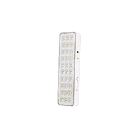 Imagem de Kit 20 Iluminação Luminaria De Emergencia 30 Leds Super Slim