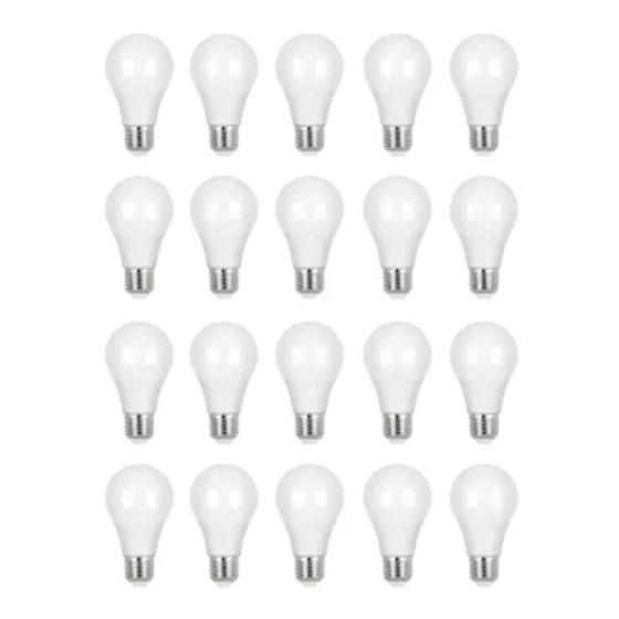 Imagem de Kit 20 Lampada Led 9W Bulbo Branco Frio Maxxy