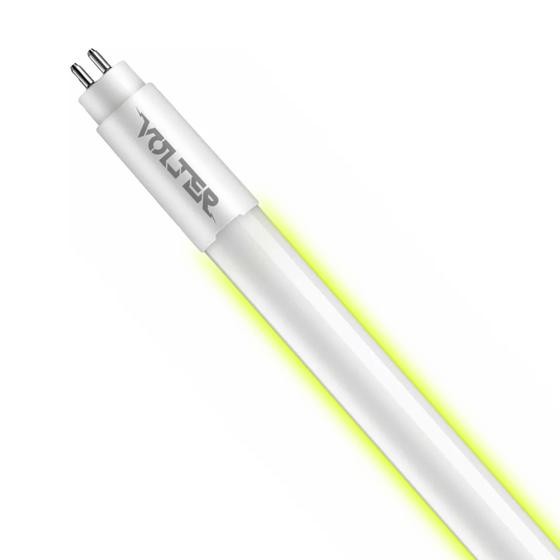 Imagem de Kit 20 Lâmpada Led Tubular Volter 9w T5 55cm G5 bivolt branco quente 3000k 950lm