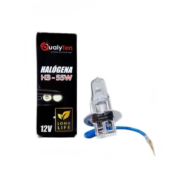 Imagem de Kit 20 lampadas halogena h3 55w 12v