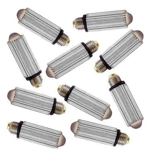 Imagem de Kit 20 Lampadas Laringo Universal Adulto 2,5v Rosca Grossa