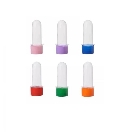 Imagem de Kit 20 Mini Tubetes Para Lembrancinhas De 8 Cm Coloridos