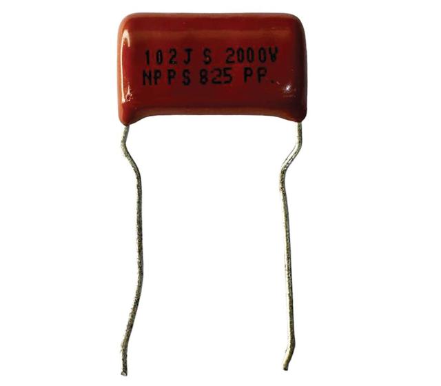 Imagem de Kit 20 pçs capacitor polipropileno 102j 2000v = 1k x 2000v