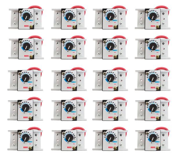 Imagem de Kit 20 peças Dimmer Controlador Regulador 40a 6000w dimer exaustor motor ventilador