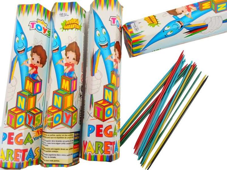 Imagem de  Kit 20 Pega Vareta 19 Palitos Para Kit Festa Lembrancinha Aniversario Prenda Criança Quermesse novo