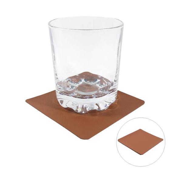Imagem de Kit 20 Porta Copo Tapete Mesa Bolacha Cerveja Chopp Apoio Suporte Taça Vinho Castor