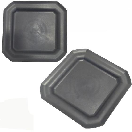Kit 20 Pratos Rasos Plástico Quadrado 24x24cm para Salada Lanche Cozinha Festa Buffet Cor: Preta Menor preço em Kit 20 Pratos Rasos Plástico Quadrado 24x24cm para Salada Lanche Cozinha Festa Buffet Cor: Preta