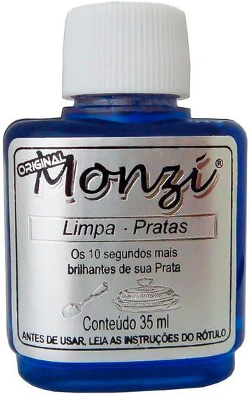 Imagem de Kit 20 Un Limpa Prata Monzi Pequeno 35ml