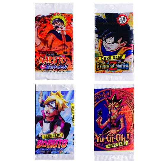 Imagem de Kit 200 cards - animes variados