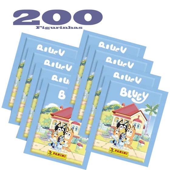 Imagem de Kit 200 Figurinhas do Album Bluey 2024 Oficial Panini