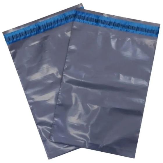 Imagem de Kit 200 Saco Para Correios Envelope Plástico 30x42cm Embalagem Para E-commerce C/ Lacre de Segurança