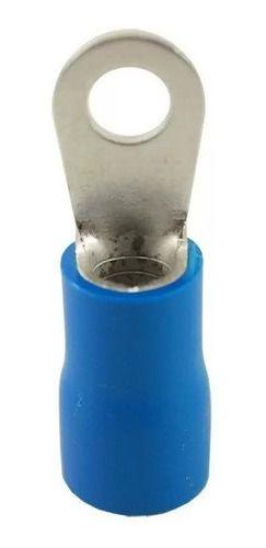 Imagem de Kit 20un Terminal Olhal Anel 16mm Azul M6 Argola P. Isolado