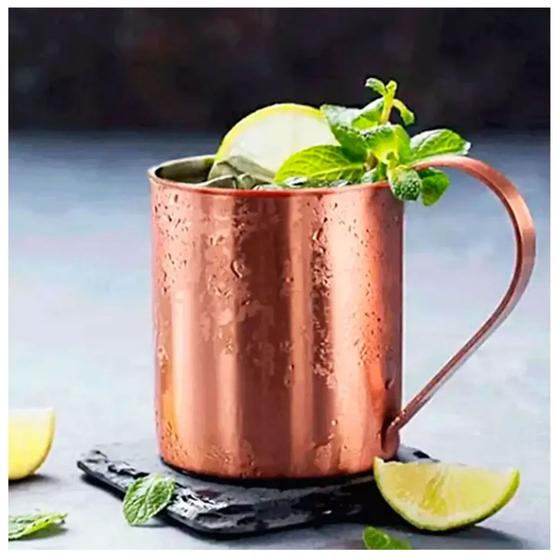 Imagem de Kit 24 Caneca Moscow Mule Drink Cobre Bronze