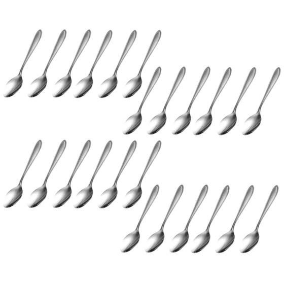 Imagem de Kit 24 Talheres Colher Utensílio De Cozinha Firme Resistente