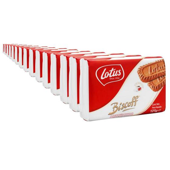 Imagem de Kit 240 Biscoitos Bolacha Belga Lotus Biscoff