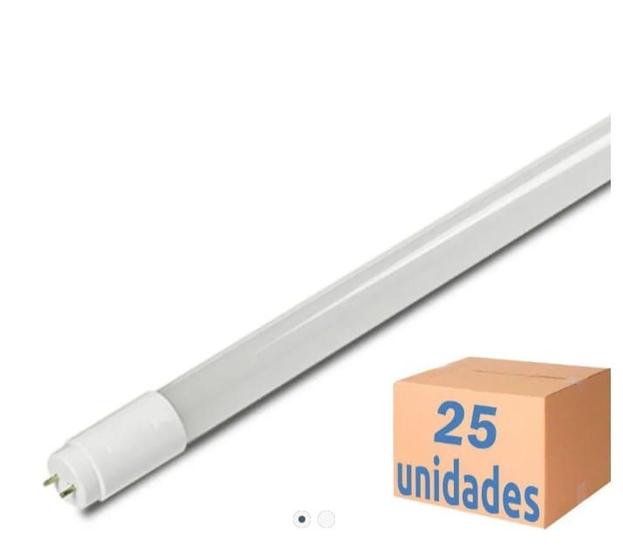 Imagem de Kit 25 Lâmpadas Led Tubular Osram 9w 950L 5000k Fria Tubo