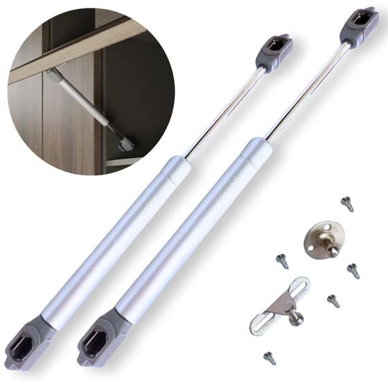 Imagem de Kit 25 Pistão à Gás Porta Móveis Abertura para Cima 120N Beltools