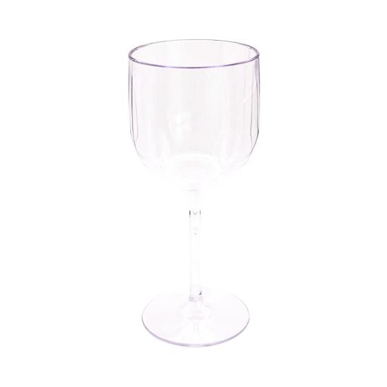 Imagem de Kit 25 Taças De Vinho De Acrílico Cristal 260ml Festas Aniversario Natal