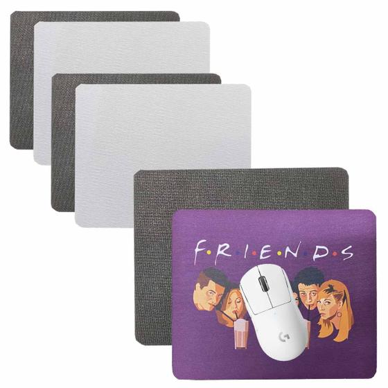 Imagem de Kit 25un Mouse Pad para Sublimação com Bordas Arredondadas