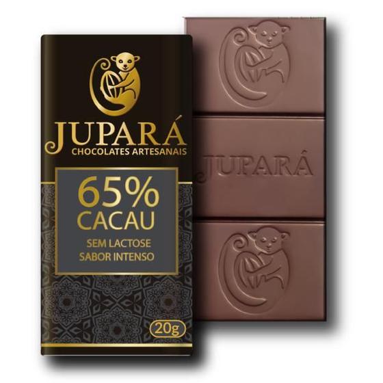 Imagem de Kit 26 Barras De Chocolates Jupará 65% Cacau - Sem Lactose