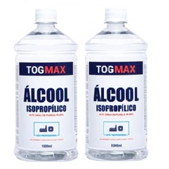Kit 2Un Álcool Isopropílico 99,80% Puro Esterelização Equipamentos Limpeza Eletrônica 1L Menor preço em Kit 2Un Álcool Isopropílico 99,80% Puro Esterelização Equipamentos Limpeza Eletrônica 1L