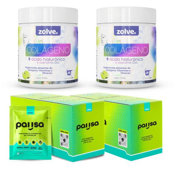 Imagem de Kit 2un Cada Pausa + Zolve Skin Colágeno Verisol Limão