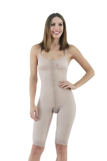 Imagem de Kit 2Un Modelador Curto Colchete Cor Bege Kelogel- GG