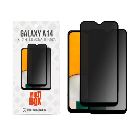 Imagem de Kit 2UN Película Fosca 9D Cerâmica Matte Samsung Galaxy A14