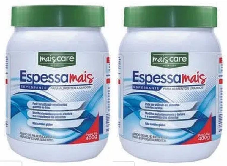 Imagem de Kit 2uni Espessante Espessa Mais (2x 400gr) - Mais Care