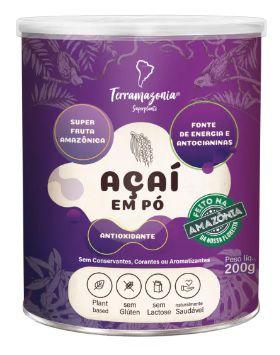 Imagem de Kit 2X: Açaí em Pó Sem Glúten Terramazonia 200g