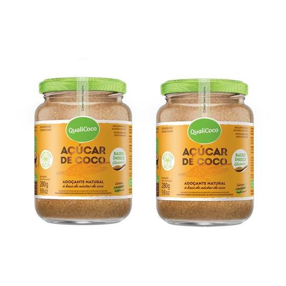 Imagem de Kit 2X: Açúcar De Coco Qualicoco 280G