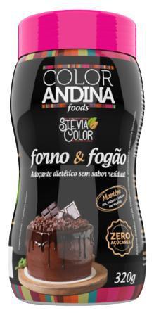 Imagem de Kit 2X: Adoçante Stévia Forno e Fogão Color Andina 320g