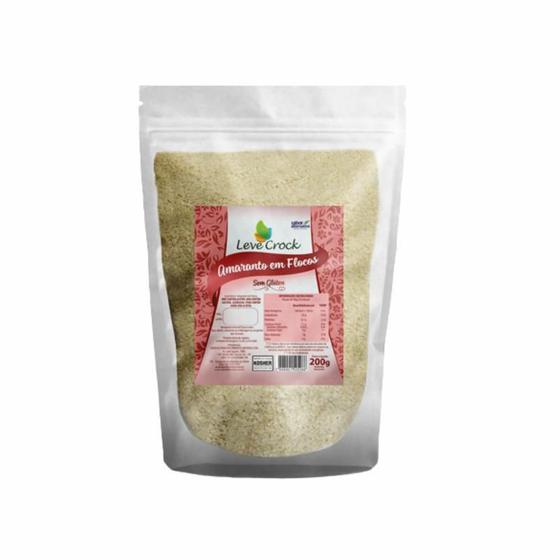 Imagem de Kit 2X: Amaranto Em Flocos Sem Glúten Leve Crock 200G