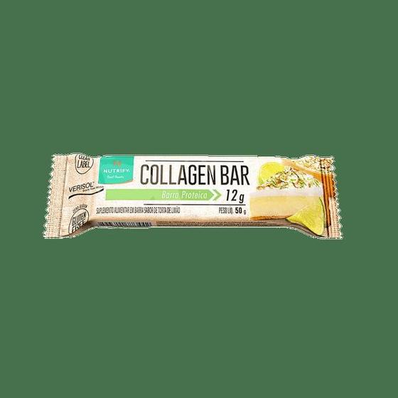 Imagem de Kit 2X: Barra de Proteína Collagen Bar Torta de Limão Nutrify 50g