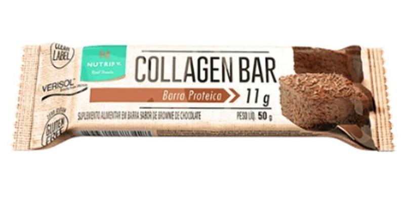 Imagem de Kit 2X: Barra Proteína Collagen Bar Brownie Chocolate