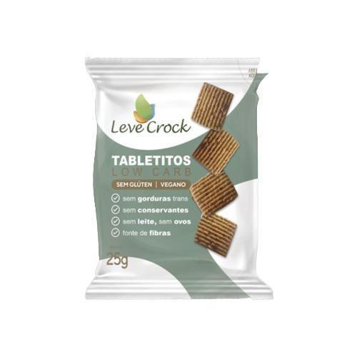 Imagem de Kit 2X: Biscoito Tabletito Original Low Carb Leve Crock 25G