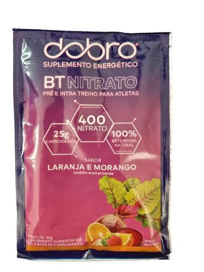 Imagem de Kit 2X: Bt Nitrato Laranja E Morango Sachê Dobro 30G