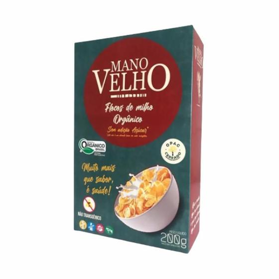 Imagem de Kit 2X: Cereal Matinal Orgânico Sem Açúcar Mano Velho 200G