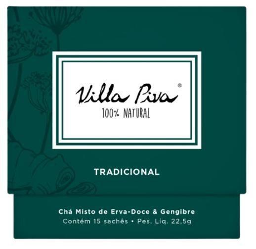 Imagem de Kit 2X: Chá Misto Tradicional Villa Piva 15 Sachês