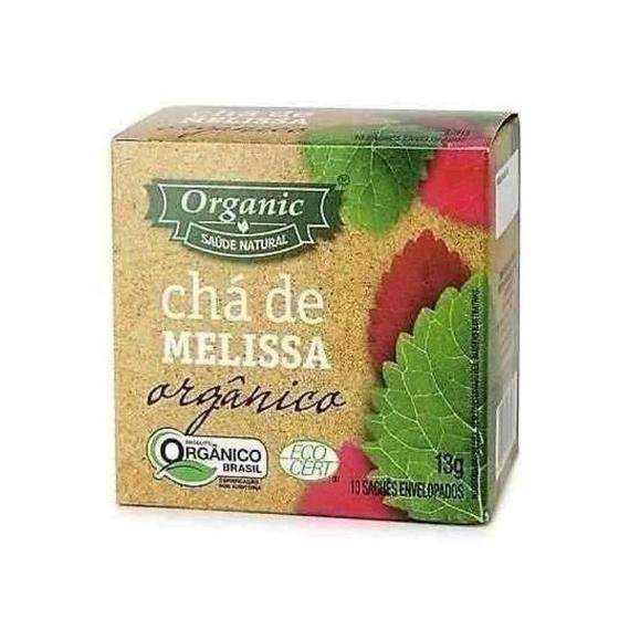 Imagem de Kit 2X: Chá Orgânico de Melissa Organic 10 Sachês