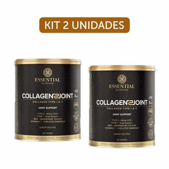 Imagem de Kit 2X: Collagen 2 Joint Neutro Lata Essential Nutrition 300g