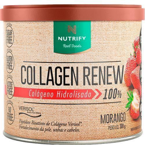 Imagem de Kit 2X: Collagen Renew Colágeno Morango Nutrify 300G