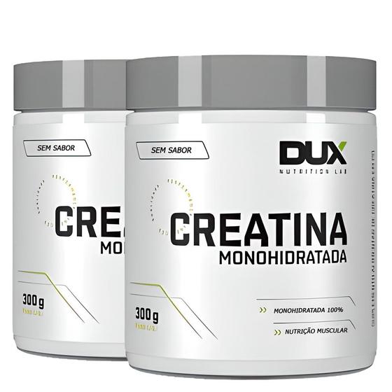 Imagem de Kit 2x Creatina Monohidratada 100% Pura 300g - Dux Nutrition