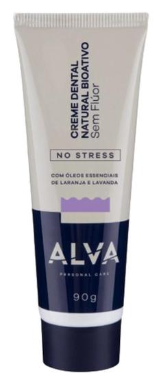 Imagem de Kit 2X: Creme Dental Vegano No Stress Laranja E Lavanda Alva