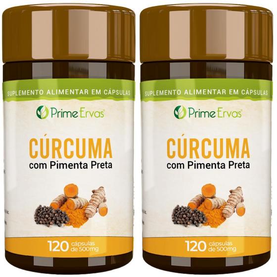 Imagem de Kit 2X Cúrcuma Com Pimenta Preta Prime Ervas