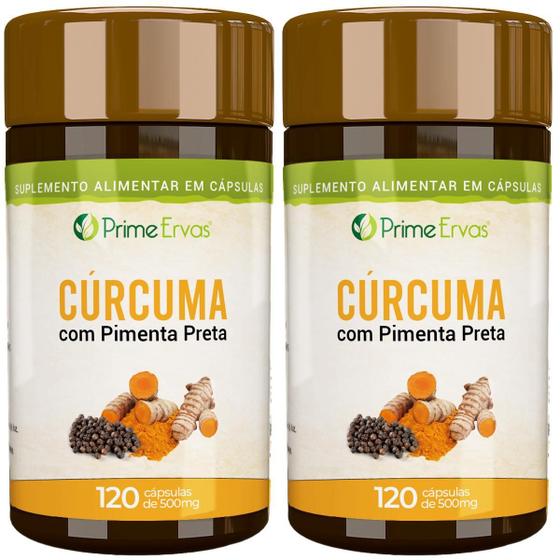 Imagem de Kit 2X Cúrcuma Com Pimenta Preta Prime Ervas