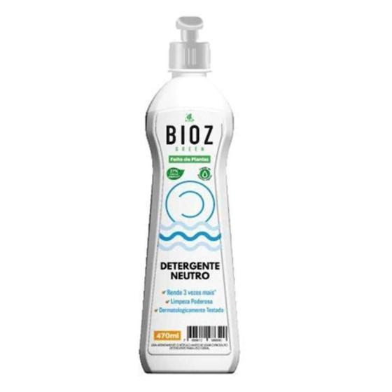 Imagem de Kit 2X: Detergente Neutro Biodegradável BioZ Green 470ml