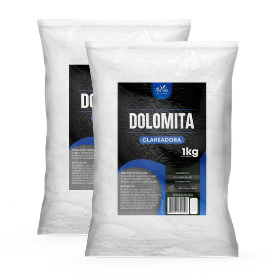 Imagem de Kit 2x Dolomita Clareadora 1kg Navida