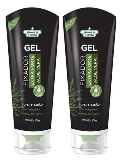 Imagem de Kit 2X Gel Fixador Flores & Vegetais 200G Aloe Vera